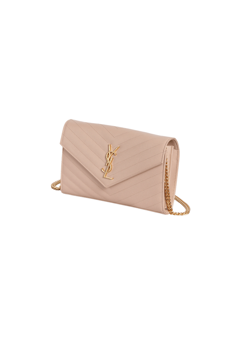 CASSANDRE MATELASSÉ CHAIN WALLET