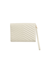 CASSANDRE MATELASSÉ FLAP POUCH