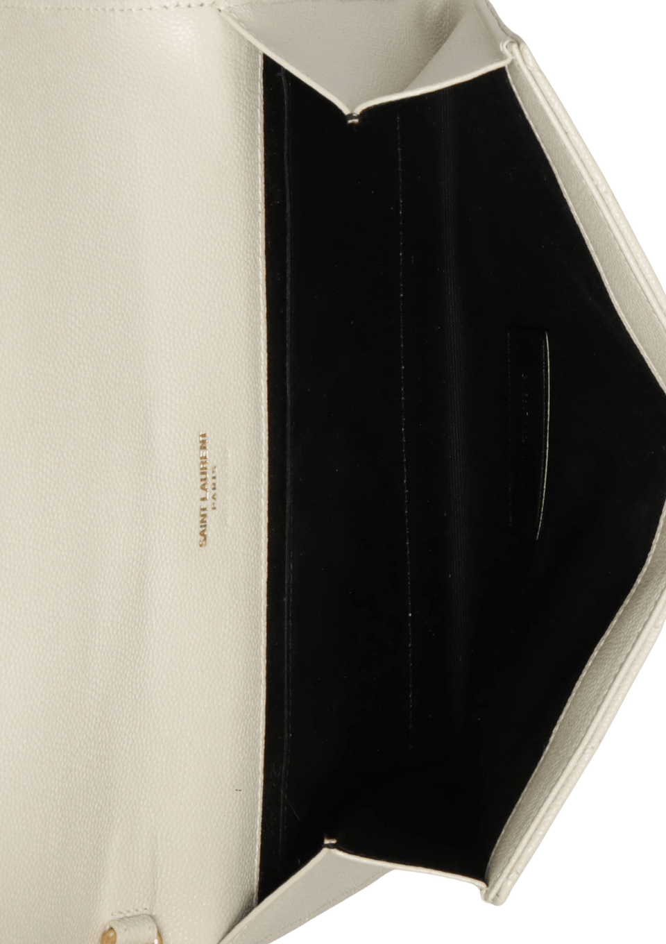BOLSA SAINT LAURENT CASSANDRE MATELASSÉ FLAP POUCH OFF WHITE