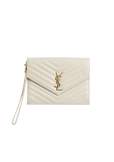 CASSANDRE MATELASSÉ FLAP POUCH