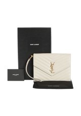 CASSANDRE MATELASSÉ FLAP POUCH