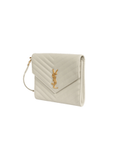 CASSANDRE MATELASSÉ FLAP POUCH