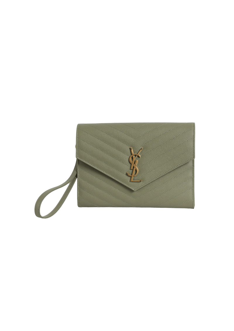 CASSANDRE MATELASSÉ FLAP POUCH