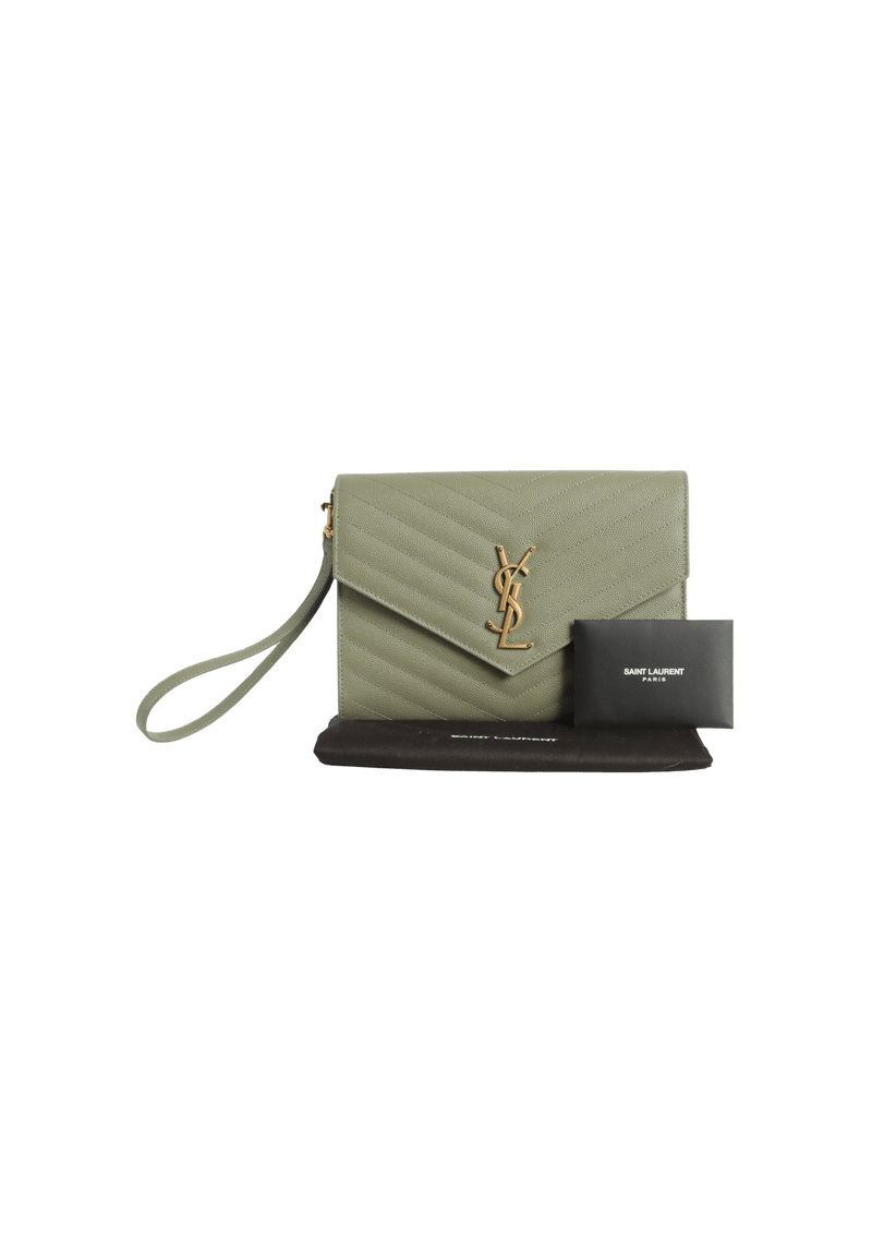 CASSANDRE MATELASSÉ FLAP POUCH