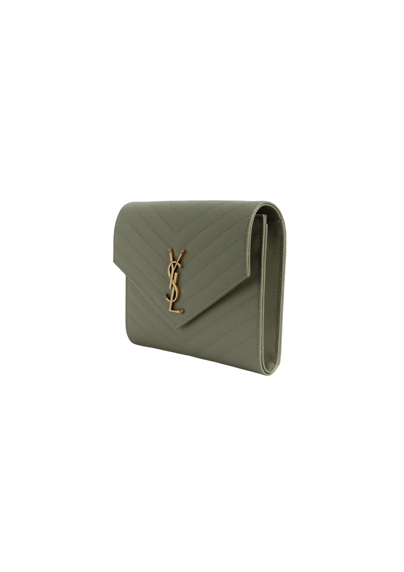 CASSANDRE MATELASSÉ FLAP POUCH