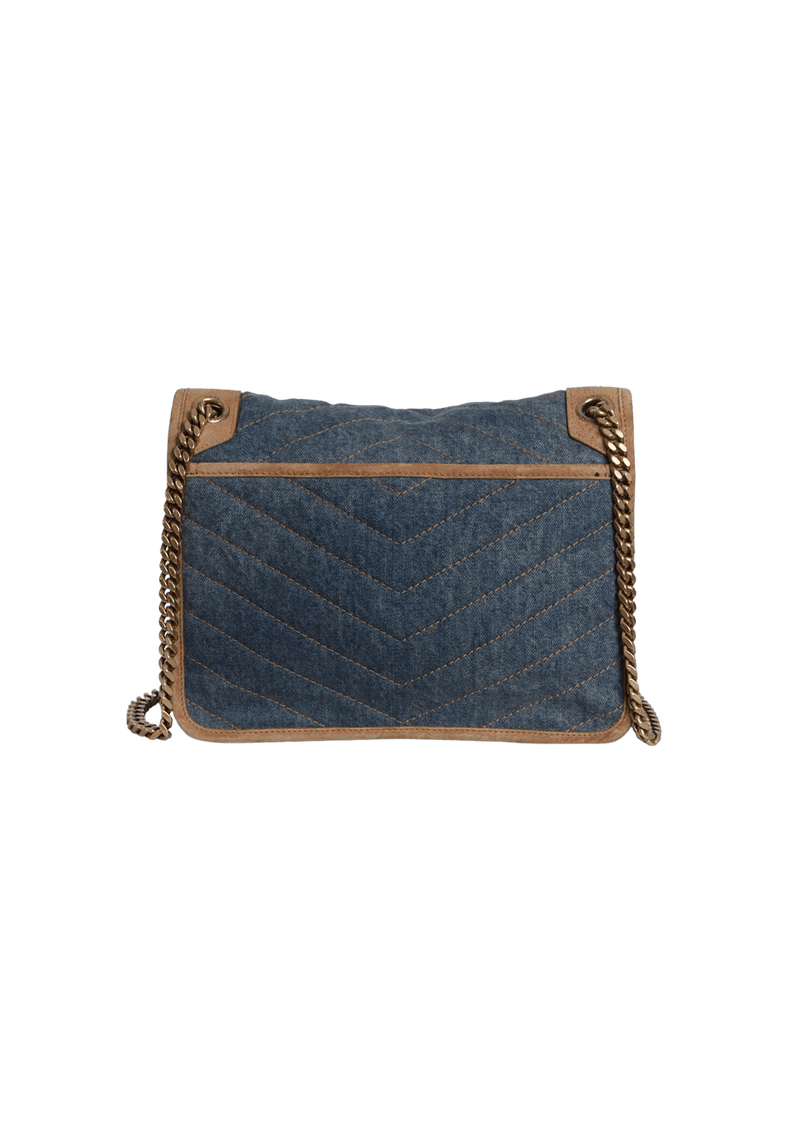 DENIM MEDIUM NIKI BAG