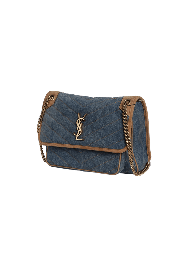 DENIM MEDIUM NIKI BAG