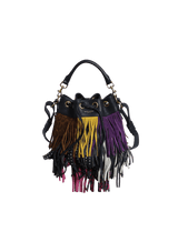 EMMANUELLE FRINGE BUCKET BAG