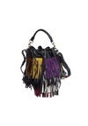 EMMANUELLE FRINGE BUCKET BAG