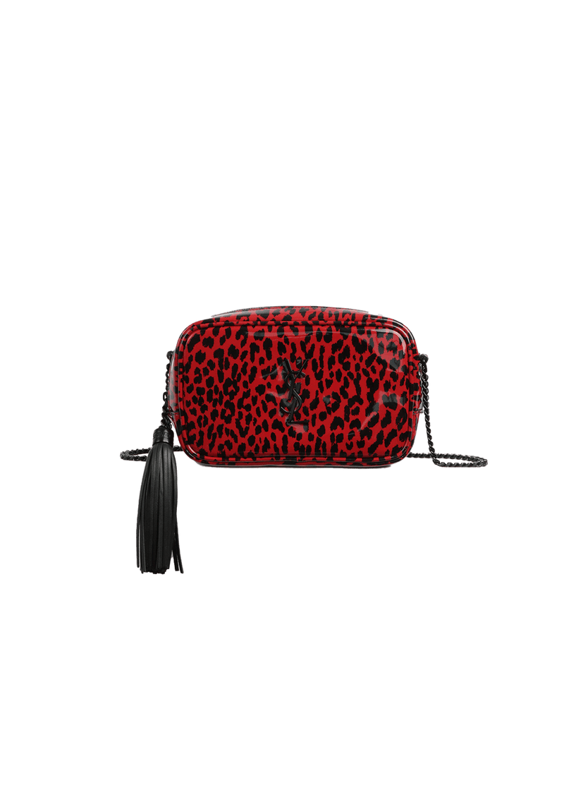 LEOPARD MINI LOU CAMERA BAG