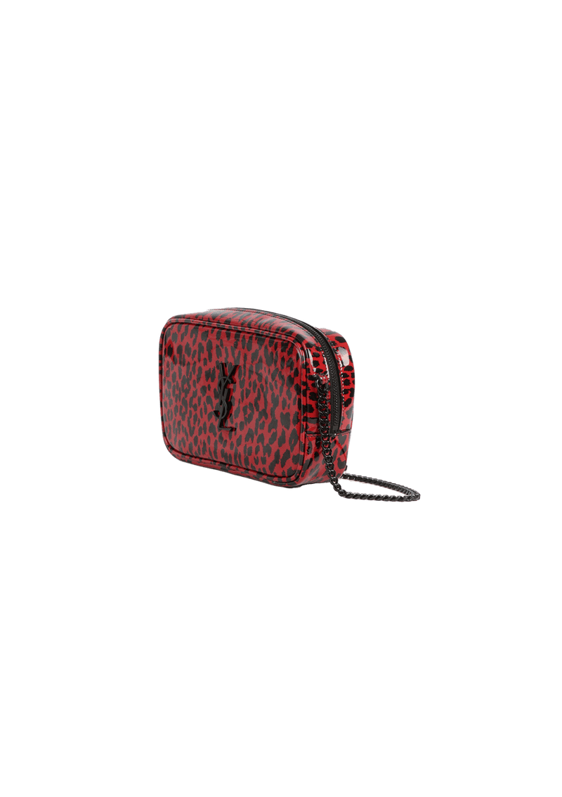 LEOPARD MINI LOU CAMERA BAG