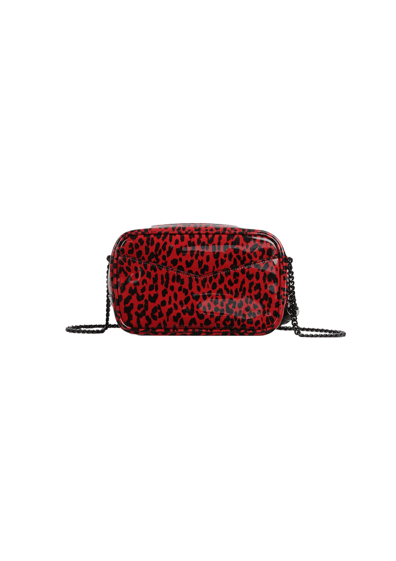 LEOPARD MINI LOU CAMERA BAG