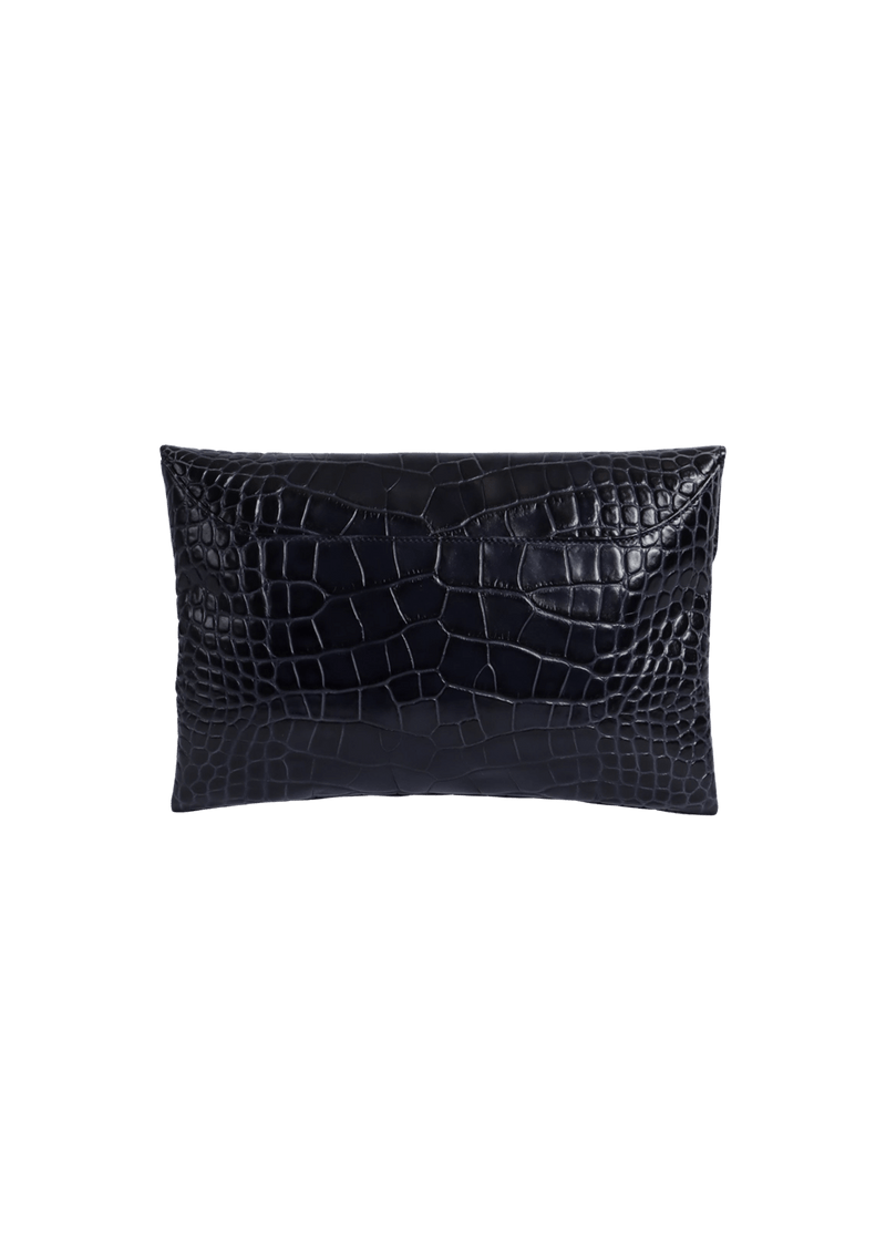 CROCODILE EMBOSSED ANTIGONA CLUTCH