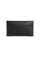 MONOGRAM ENVELOPE CLUTCH