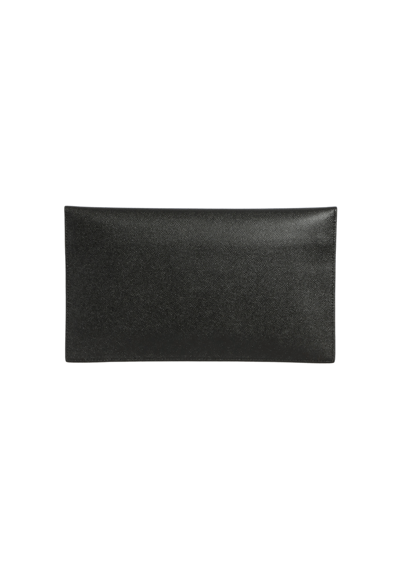 MONOGRAM ENVELOPE CLUTCH