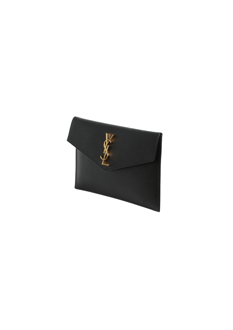 MONOGRAM ENVELOPE CLUTCH