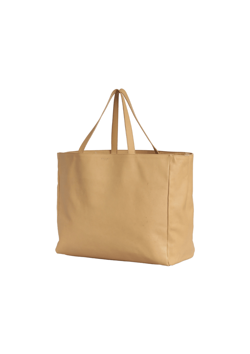 REVERSIBLE EAST WEST SHOPPING TOTE