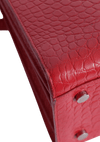 SAC DE JOUR CROCODILE EMBOSSED