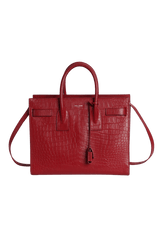 SAC DE JOUR CROCODILE EMBOSSED