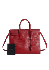 SAC DE JOUR CROCODILE EMBOSSED