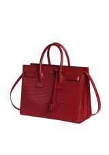 SAC DE JOUR CROCODILE EMBOSSED