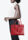 SAC DE JOUR CROCODILE EMBOSSED