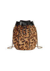 SMALL TALITHA LEOPARD BAG