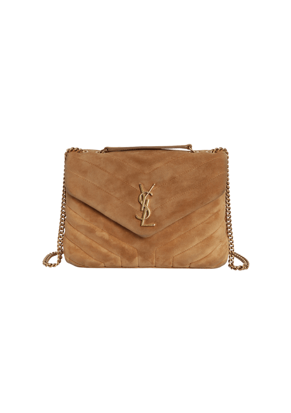 SUEDE SMALL LOULOU BAG