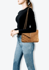 SUEDE SMALL LOULOU BAG