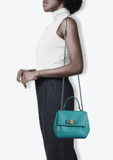 CARRIE VARA SATCHEL BAG