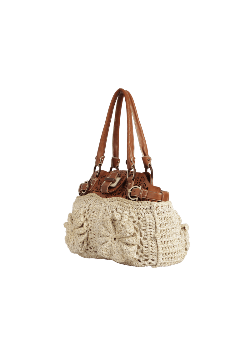 CROCHET SHOULDER BAG