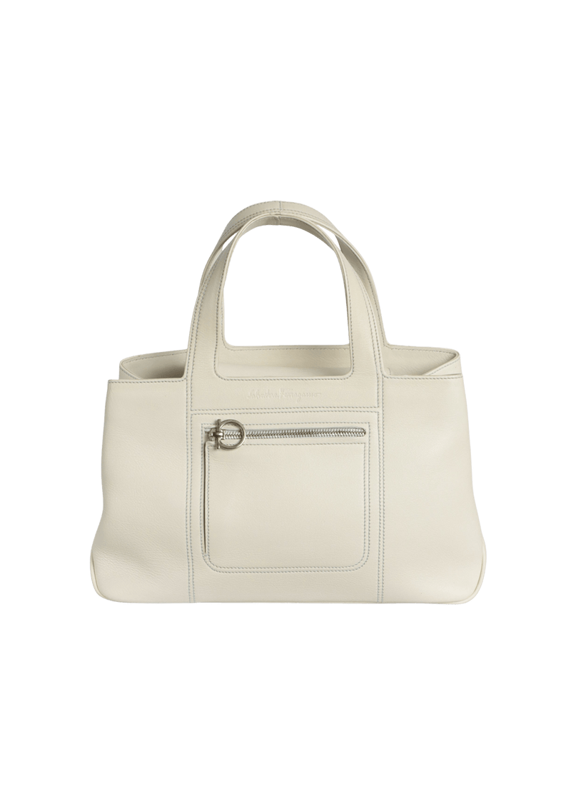 GANCINI LEATHER TOTE