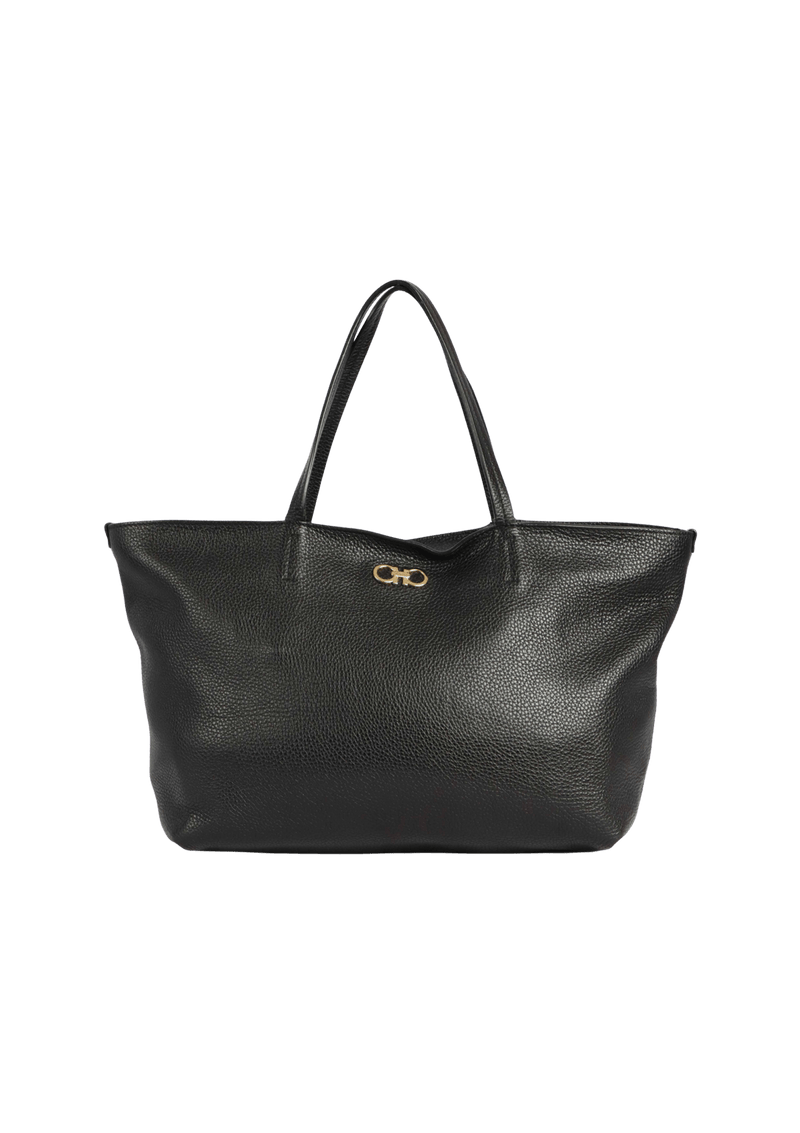 GINA LEATHER TOTE