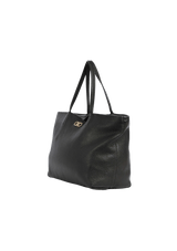 GINA LEATHER TOTE