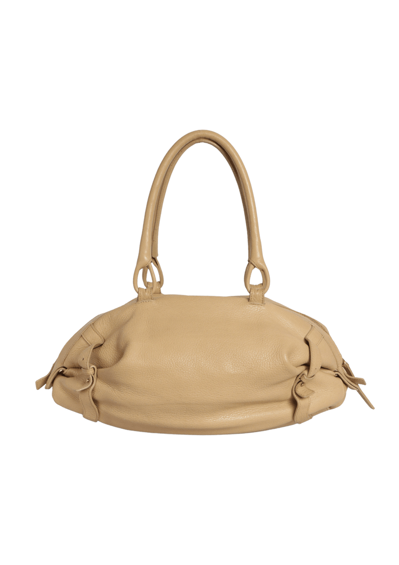 LEATHER HANDLE BAG