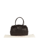 LEATHER HANDLE BAG