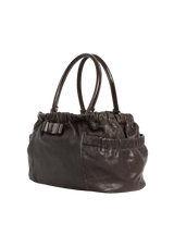 LEATHER HANDLE BAG