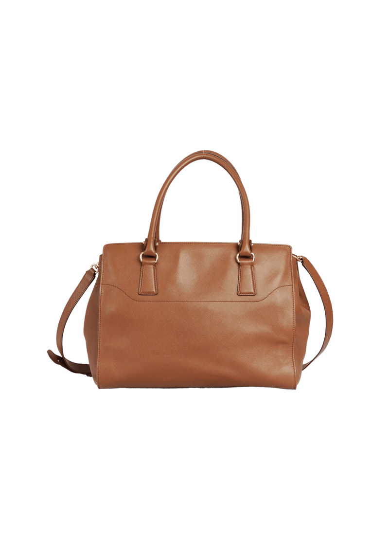 LEATHER SATCHEL BAG