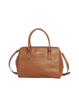 LEATHER SATCHEL BAG