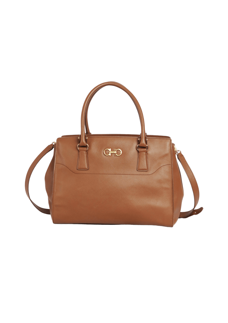 LEATHER SATCHEL BAG