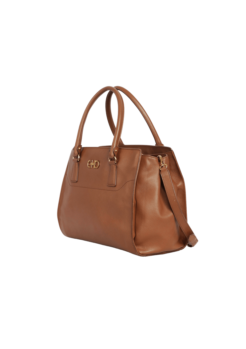 LEATHER SATCHEL BAG