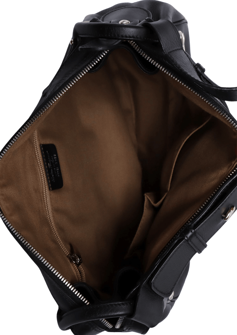 LEATHER SHOULDER BAG