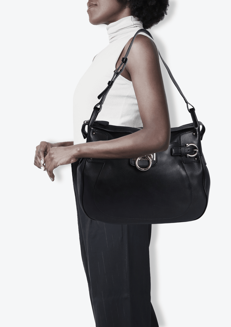 LEATHER SHOULDER BAG