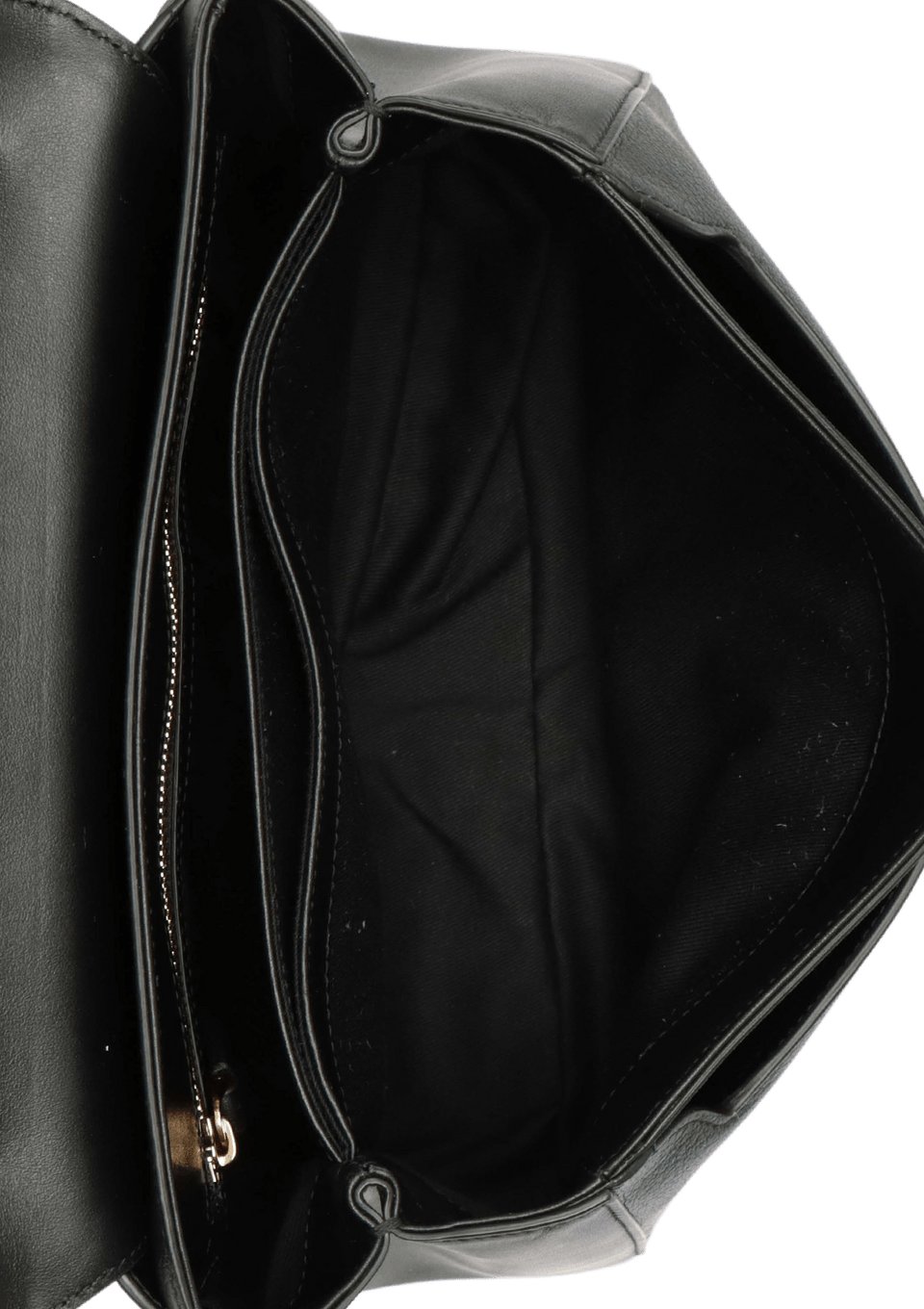 BOLSA SALVATORE FERRAGAMO MEDIUM LEXI SHOULDER BAG PRETO ORIGINAL