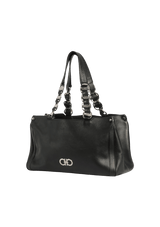 NICOLETTA LEATHER TOTE