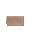 QUILTED VARA BOW WALLET ON CHAIN