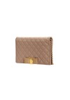QUILTED VARA BOW WALLET ON CHAIN