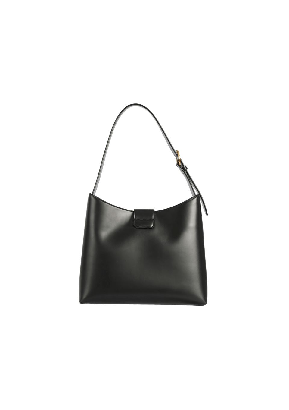BOLSA SALVATORE FERRAGAMO TRIFOLIO SHOULDER BAG PRETO ORIGINAL