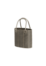 VINTAGE METAL GANCINI CAGE BUCKET BAG