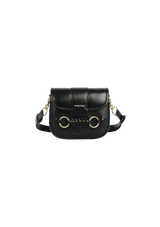 LEATHER FLAP BAG